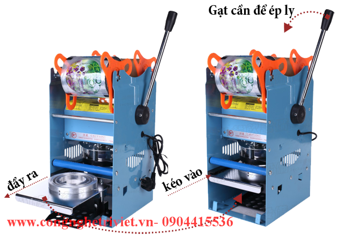 Máy hàn miệng nắp cốc dùng tay ET-D6 giá rẻ nhất